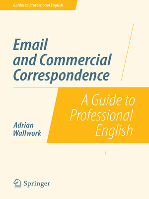 cover image of Email and Commercial Correspondence